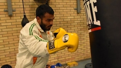 Boxer Vikas Krishan, training in Italy, goes into the Tokyo Olympics as a strong contender of a medal finish,  (SAI)