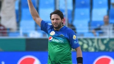 Shahid Afridi replied to a Pakistani journalists post on Twitter (Twitter)