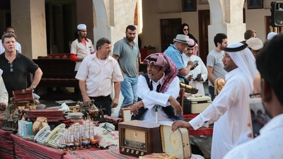 Souq Waqif: The famous market in Doha is a maze of shops that sells fabrics, sweets, spices etc and attracts tourists. (Unsplash)