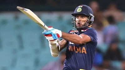 Shikhar Dhawan may be on cusp of a big milestone. (Twitter) Shikhar Dhawan may be on cusp of a big milestone. (Twitter)