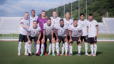 The German men's Olympics team. (Germany Football/Twitter)