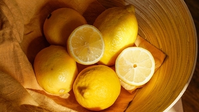 Lemon Juice: Lemon is rich in vitamin C that helps makes nails grow faster. Mix some lemon juice with three spoons of olive oil, heat it and apply on clean nails. (Unsplash) Lemon Juice: Lemon is rich in vitamin C that helps makes nails grow faster. Mix some lemon juice with three spoons of olive oil, heat it and apply on clean nails. (Unsplash)