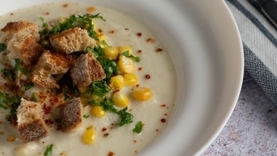 Sweet Corn soup (Unsplash)