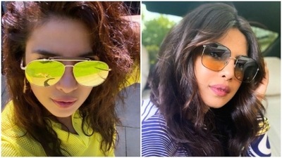 Priyanka Chopra has shared a selfie. Priyanka Chopra has shared a selfie.