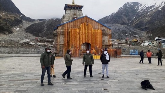 The Chardham Devasthanam Board held its third meeting, which was headed by the chief minister himself, on Friday, where it was unanimously decided that live streaming will not be allowed. (PTI Photo)