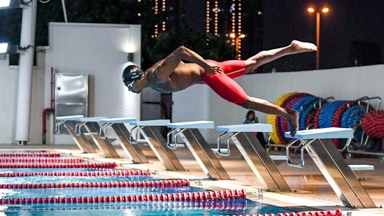 EYES ON THE GOAL! Tokyo-Olympics bound Prakash has been training in Dubai for about a year now.(SAI)