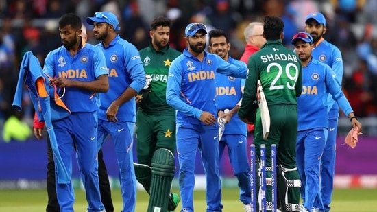 Bhuvneshwar Kumar shared his thoughts after India and Pakistan were placed in the same group of T20 World Cup.(Getty Images/file)