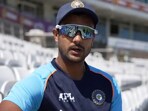 India team hit the nets after 20-day lay-off and Mayank Agarwal gave a lowdown on the first session back.(SCREENGRAB/TWITTER)