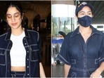 Janhvi Kapoor in co-ord set and Sara Ali Khan in jumpsuit: Who nailed denim the look? Janhvi Kapoor in co-ord set and Sara Ali Khan in jumpsuit: Who nailed denim the look?