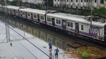Waterlogging on a railway track due to heavy rain at Matunga area, in Mumbai on July 18. The BMC has also asked citizens to boil water before drinking as heavy rains over the last two days have led to flooding in the water purification complex at Bhandup (PTI). Waterlogging on a railway track due to heavy rain at Matunga area, in Mumbai on July 18. The BMC has also asked citizens to boil water before drinking as heavy rains over the last two days have led to flooding in the water purification complex at Bhandup (PTI).