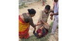 Sub-inspector Mahendra Patel allegedly got into a fight with Arti Yadav, with the latter claiming that Patel dragged her down and beat her up by sitting atop her. (SOURCED) Sub-inspector Mahendra Patel allegedly got into a fight with Arti Yadav, with the latter claiming that Patel dragged her down and beat her up by sitting atop her. (SOURCED)