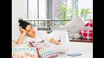 Kirti Kulhari poses at her home exclusively for this HT Brunch column; Styled by Avinash Bamania (Vickky Idnaani) Kirti Kulhari poses at her home exclusively for this HT Brunch column; Styled by Avinash Bamania (Vickky Idnaani)