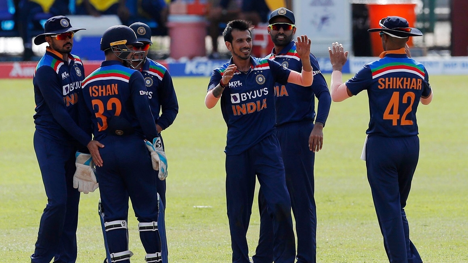 India vs Sri Lanka: Chahal returns to ODIs after 7 months, picks up a wicket off the first ball - WATCH