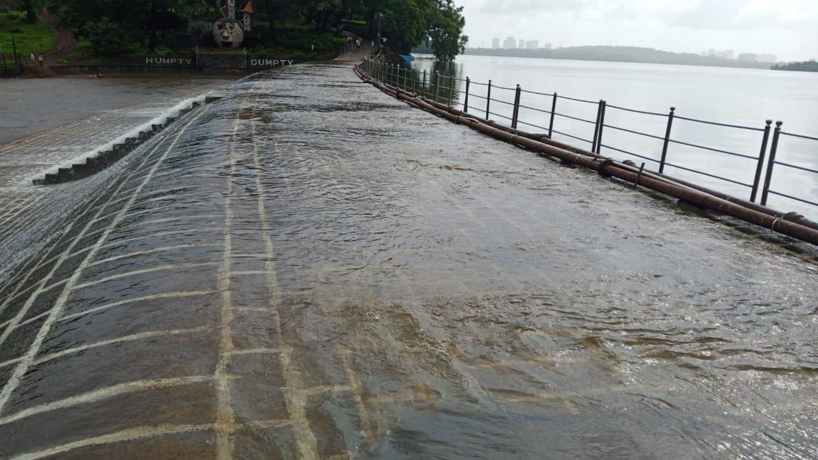 Mumbai water supply disrupted after heavy rains enter water