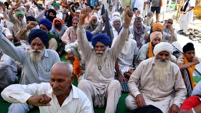 The farmers leaders have said that 200 people will march to Parliament from Singhu border every day. (ANI File Photo)