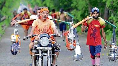 This year, the kanwar yatra was scheduled to start on July 25. (FILE PHOTO) This year, the kanwar yatra was scheduled to start on July 25. (FILE PHOTO)