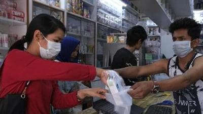 A few pharmacies were operating in Imphal on the first day of the total curfew in Manipur on Sunday. (AP/File/Representative use) A few pharmacies were operating in Imphal on the first day of the total curfew in Manipur on Sunday. (AP/File/Representative use)