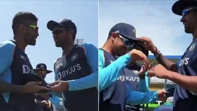 Suryakumar Yadav (L) and Ishan Kishan (R) made their ODI debuts on Sunday (HT Collage)