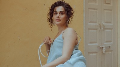 Taapsee Pannu talks about her new production house, Outsider Films. (TejInder Singh Khamkha)