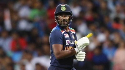 India's Sanju Samson: File Photo (REUTERS)