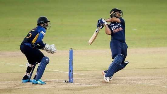 Ishan Kishan slammed a fifty on his debut during the 1st ODI against Sri Lanka in Colombo(REUTERS)