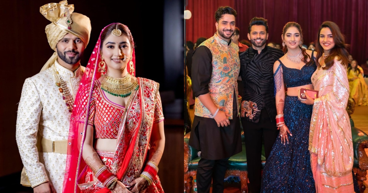 Rahul Vaidya and Disha Parmar tied the knot on Friday, July 16, in Mumbai. The wedding was attended by their families and a few close friends.