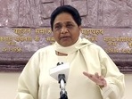 Bahujan Samaj Party (BSP) President Mayawati speaks to the media, in Lucknow Bahujan Samaj Party (BSP) President Mayawati speaks to the media, in Lucknow