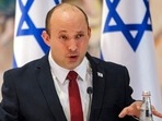 Israeli Prime Minister Naftali Bennett chairs the weekly cabinet meeting in Jerusalem Monday, July 19, 2021.(AP) Israeli Prime Minister Naftali Bennett chairs the weekly cabinet meeting in Jerusalem Monday, July 19, 2021.(AP)