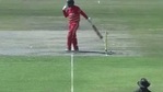 Out or Not out? Zimbabwe's Brendan Taylor suffers bizarre hit-wicket dismissal against Bangladesh, video goes viral.(SCREENGRAB) Out or Not out? Zimbabwe's Brendan Taylor suffers bizarre hit-wicket dismissal against Bangladesh, video goes viral.(SCREENGRAB)