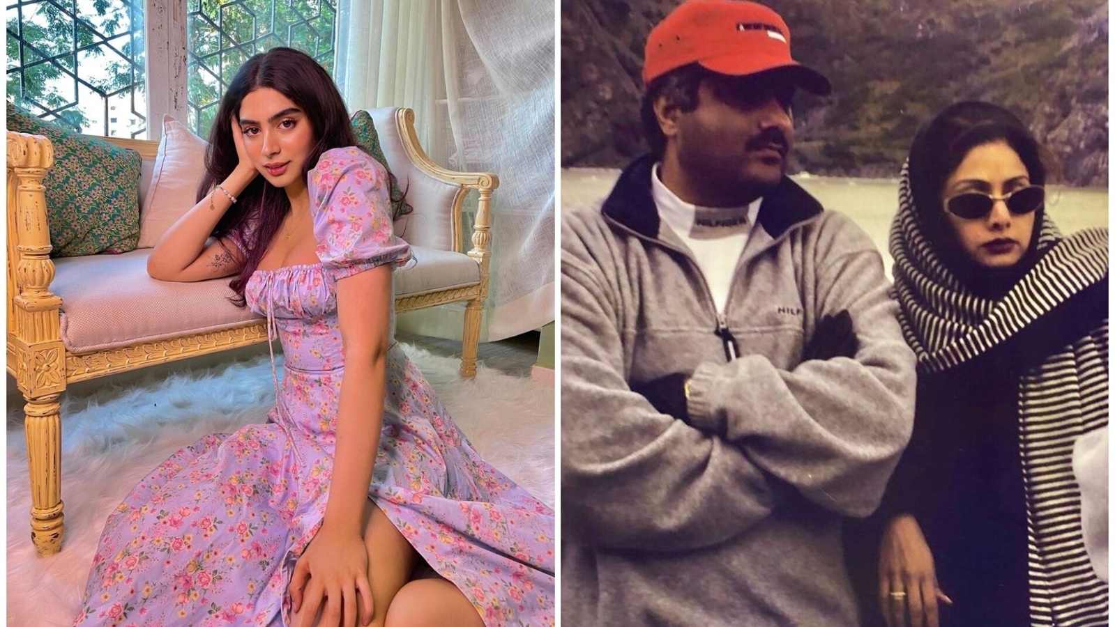 Khushi Kapoor shares vintage photo of ‘the coolest’ Sridevi and Boney