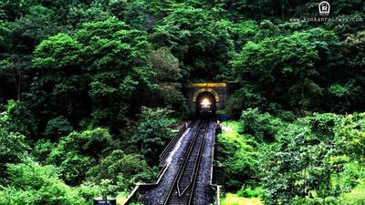 The region in Goa where the railway tunnel partially caved in has received 16 cm of rains over the past 24 hours. (Courtesy-Konkan Railway/Representative Photo) The region in Goa where the railway tunnel partially caved in has received 16 cm of rains over the past 24 hours. (Courtesy-Konkan Railway/Representative Photo)