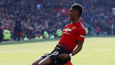 Manchester United's Marcus Rashford. (Action Images via Reuters)