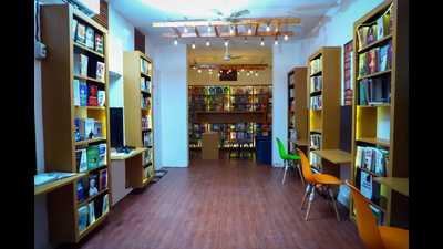 The police library in Muzaffarnagar (HT Photo) The police library in Muzaffarnagar (HT Photo)