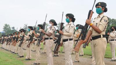 Independence Day parade participants in Bihar will wear mask and follow Covid-19 protocols during rehearsal periods. (HT Photo/File)