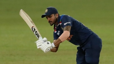 India's Manish Pandey plays a shot during the first one day international cricket. (AP) India's Manish Pandey plays a shot during the first one day international cricket. (AP)