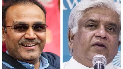 Virender Sehwag comments on Arjuna Ranatunga's remarks. (File) Virender Sehwag comments on Arjuna Ranatunga's remarks. (File)