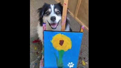 The image shows Secret with her creation. (Instagram/@my_aussie-gal) The image shows Secret with her creation. (Instagram/@my_aussie-gal)