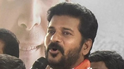 File photo of Telangana Congress chief Revanth Reddy. (PTI Photo)