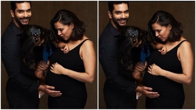 Neha Dhupia and Angad Bedi are expecting their second baby. Neha Dhupia and Angad Bedi are expecting their second baby.