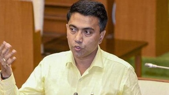 Goa chief minister Sawant, who is also leader of the Bharatiya Janata Party (BJP), said on Monday that the AAP won’t be able to even open its account in the state. (PTI file photo)