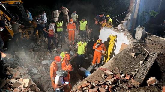 Three occupants were killed and one severely injured. (ANI) Three occupants were killed and one severely injured. (ANI)