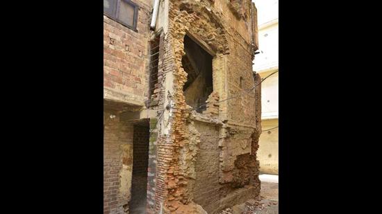Many of the buildings are over 100 years old. (Gurpreet Singh/HT)