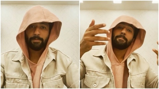 Vicky Kaushal shared an impressive lip-syncing video.
