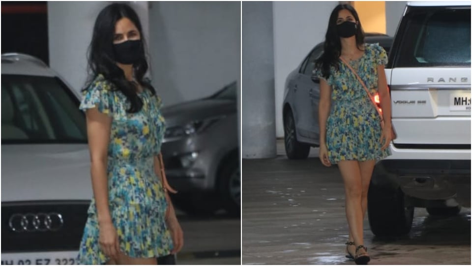 Katrina Kaif in ₹50k floral mini dress adds a touch of romance to her  night-out look