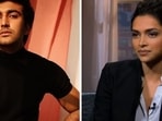 Meezaan and Deepika Padukone. Meezaan and Deepika Padukone.