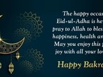 The happy occasion of Eid-ul-Adha is here. I will pray to Allah to bless you with happiness, health and wealth. May you enjoy this festival of joy with all your loved ones. Happy Bakra Eid! 