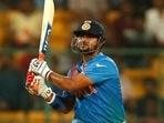 India's Suresh Raina plays a shot.(REUTERS) India's Suresh Raina plays a shot.(REUTERS)