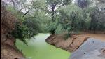 Rainwater in the Aravallis were channelled to check dams that were constructed to prevent flooding of Golf Course Road. Rainwater in the Aravallis were channelled to check dams that were constructed to prevent flooding of Golf Course Road.
