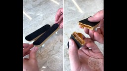 Amaury Guichon's video shows him making Skateboard Caramel Bars. 