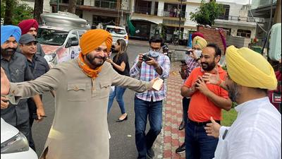 It is an open secret that Mr Sidhu’s sources of strength were Rahul Gandhi and Priyanka Gandhi Vadra (ANI) It is an open secret that Mr Sidhu’s sources of strength were Rahul Gandhi and Priyanka Gandhi Vadra (ANI)
